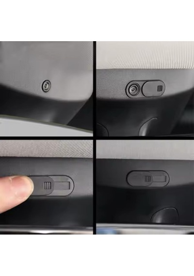2 Adet Li Parts Tesla Model Y Juniper Ve Model Y/3 Ve Standart Model Uyumlu Kamera Kapatıcı, Ka