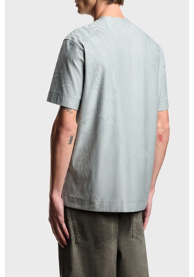Emporio Armani Erkek T Shirt Em004644 Af23458 F8254 Gri Gri