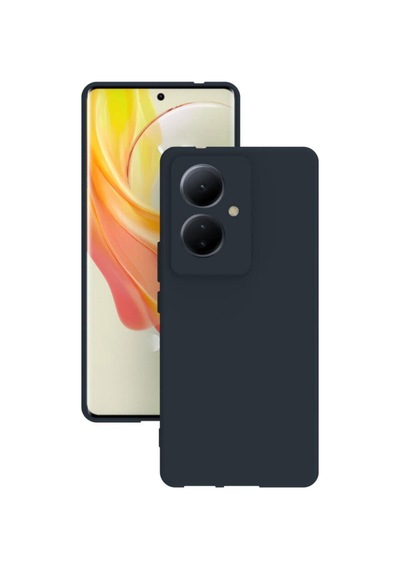 Oppo Reno 11f 5g Kılıf Kamera Korumalı Silikon Rubber Arka Kapak Lacivert
