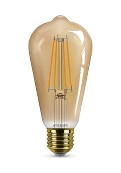 Sıcak Beyaz 40 W Yerine Geçen Led Lamba, Altın Renkli