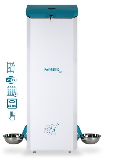 Parstek Pet Otomatik Mama Makinesi Çift Çıkış 35 KG