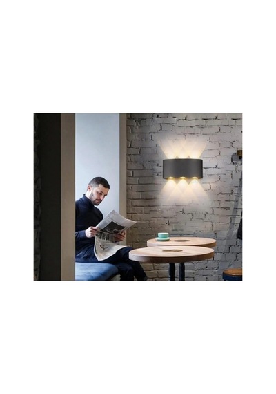Tr 8011 10w Led Aplik, Çift Taraflı Dekoratif Duvar Aplik, Günışığı, Ip64 Suya Ve Toza Dayanıklı Genel