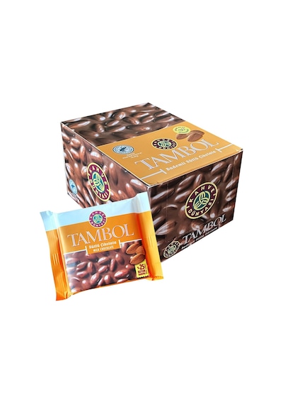 Tambol Sütlü Çikolata Bademli 77 Gr X 10 Adet