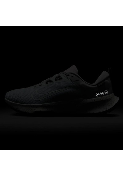 Nike Junıper Trail 4 Goretex V2 Su Geçirmez Reflektörlü Yürüyüş Koşu Ayakkabısı Gri Krem