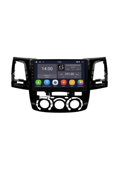 Toyota Hilux Android Multimedya Sistemi 2006-2014 Crv-4784xd Manuel Klima