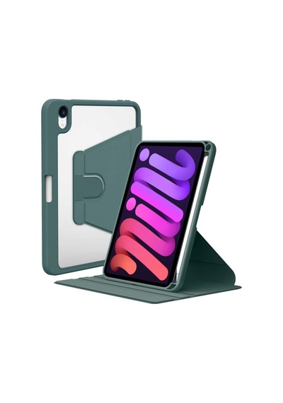 Apple Uyumlu iPad Mini 7 2024 Kılıf Redclick Nayn Dönebilen Standlı Kılıf Kapaklı Kılıf