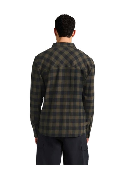Jack Wolfskın Jack Wolfskin Lite Flannel Shirt Erkek Yeşil Gömlek T0328 Haki