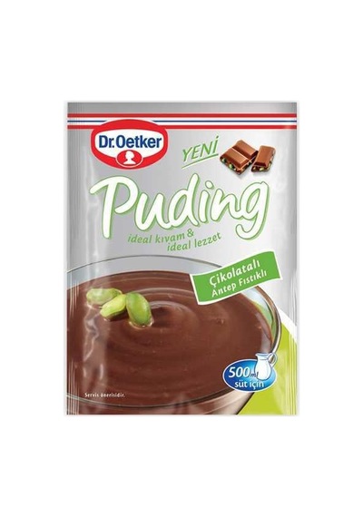 Çikolata Antepfıstıklı Puding 100gr