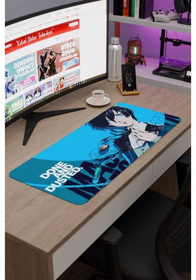 Persona 3 Kaymaz Dikişli Kauçuk Oyuncu Mousepad V4 - 70x30 Xl Gaming Mouse Pad Fare Altlığı