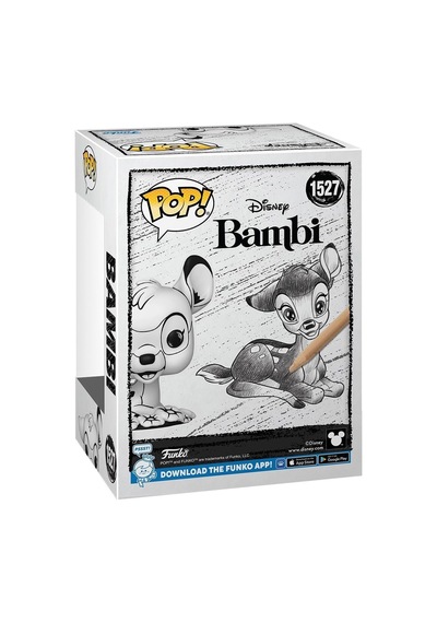 Funko Pop Disney: Sketched - Bambi - Koleksiyon Vinil Figür - Hed