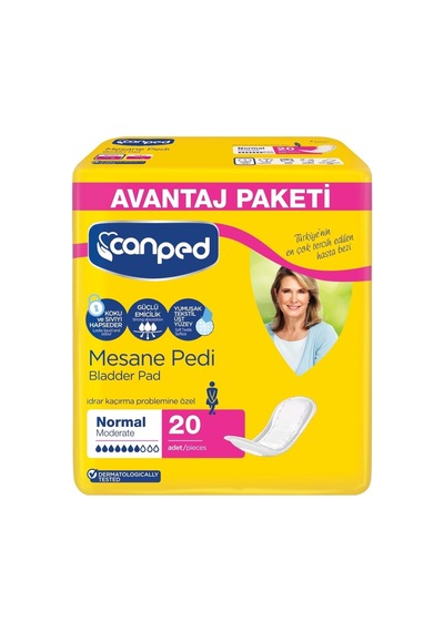 Canped Mesane Pedi Normal 20 Adet