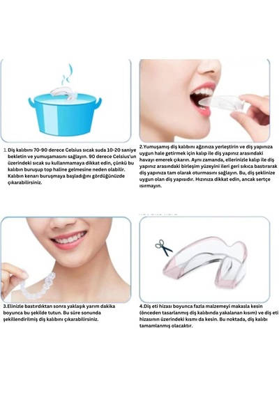 Dental Guards Gece Ağız Koruyucu Diş Gıcırdatma,çene Sıkma,bpa Iç