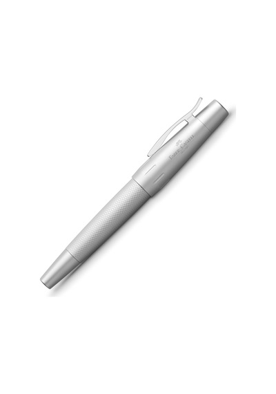 Faber-castell E-motion Gümüş Roller Kalem Metalik