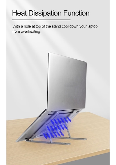 Smartgift Ayarlanabilir Alüminyum Notebook Laptop Standı