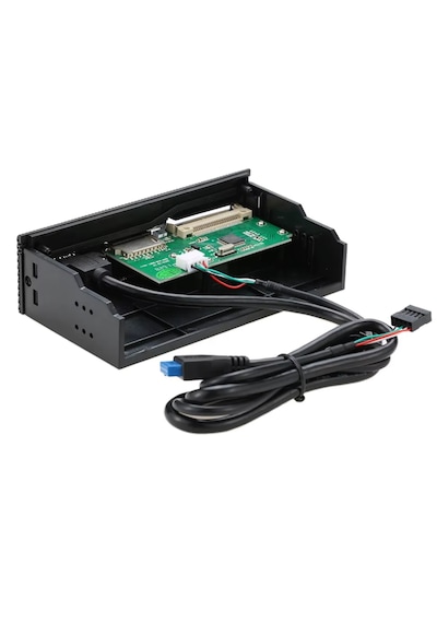 6087 Usb 3.0 Ön Panel 5.25 İnç Dahili Kart Okuyucu Cf Sd Tf Ms M2 Xd Çoklu Medya