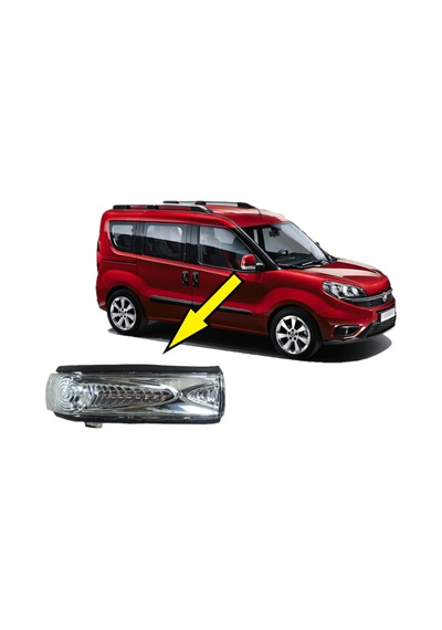 Fiat Doblo Ve Opel Combo D Dikiz Ayna Sinyali Sol Taraf 2010 - 2