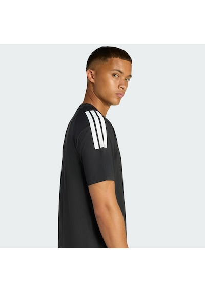 Adidas Climacool Sereno 3 Stripes Erkek Tişört C-adıjz0228e50a00 Siyah