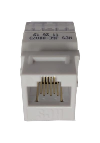 HCS J6E-00873 CAT6 UTP Keystone Jack