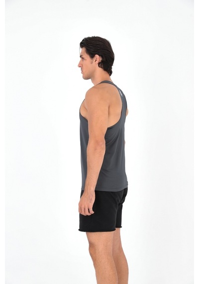 Baykim Sports Wears Baykim Erkek Sporcu Atleti Koyu Gri