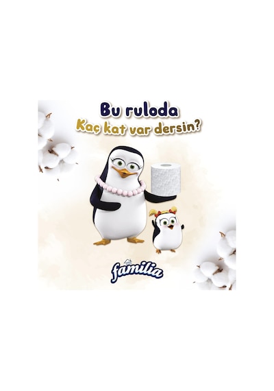 Organik Pamuk Özlü Tuvalet Kağıdı 40 Rulo