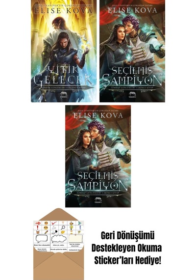 Yitik Gelecek + Seçilmiş Şampiyon Girdap Günlükleri İkinci Kitap + Seçilmiş Şampiyon Girdap Günlükleri İkinci Kitap Ciltli
