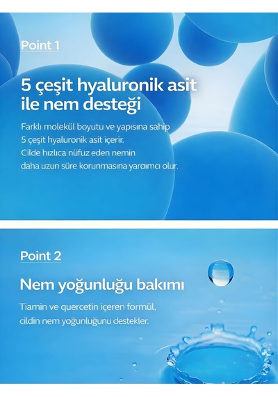 Passıon & Beyond Angel Aqua Deep Calming Ampoule Yatıştırıcı Serum Seti Hyaluronik Asit Panthenol 2x50 Ml