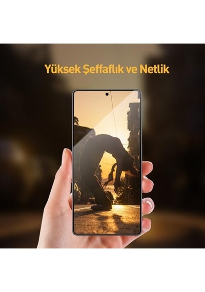 Galaxy S25 Serisi İle Uyumlu Easyfit Glass Kolay Uygulama Aparatlı Ekran Koruyucu Temperli Cam Galaxy S25 Ultra