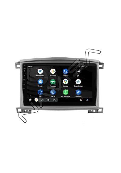 Toyota Land 2 Gb Ram 32 Gb Hafıza Androıd Multımedıa Teyp 9.0 İnç