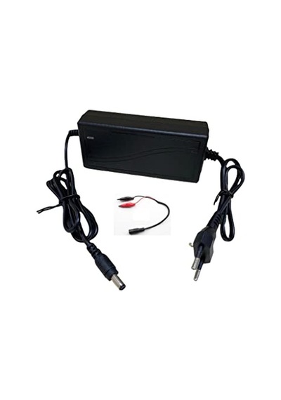 Ayrex Pilsan 12 Volt Akülü Arab İle Uyumlu - 13.8 Volt Akü Şarj Cihazı Şarj Aleti Adaptör