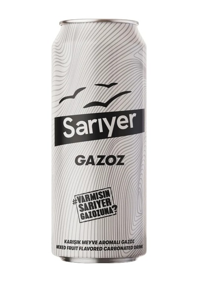 Sarıyer Karışık Meyve Aromalı Gazoz 330 Ml X 24 Adet