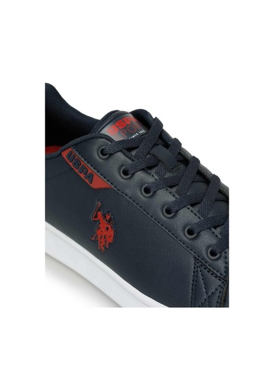 U.s. Polo Assn. Costa 4fx Erkek Lacivert-kırmızı Sneaker Ayakkabı-lacivert Lacivert
