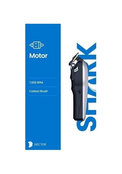 Hector Shark Tıraş Makinesi Titanyum