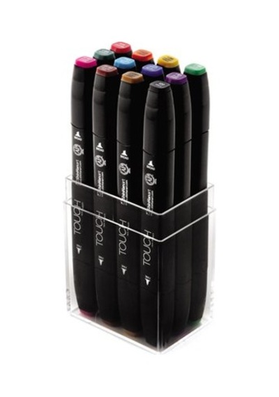 Touch Twin Marker Seti 12 Renk Ana Renkler