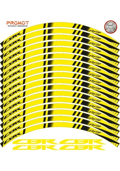 Cbr Uyumlu Jant Şeridi Model 7 Diğer