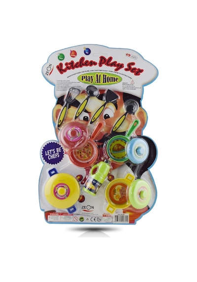 Kartela Oyuncak Mutfak Set Zn-9701