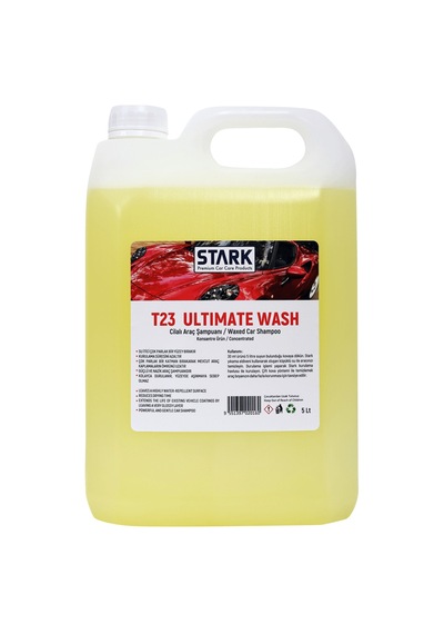 Stark T23 Ultimate Wash Cilalı Araç Şampuanı 5 Lt
