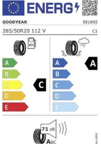 Goodyear 285/50 R20 112V Efficientgrip 2 Suv Yaz Lastiği 2023