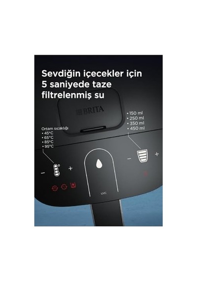 Brıta Cube Tezgah Üstü Su Arıtma Cihazı Beyaz 4,0 L Diğer