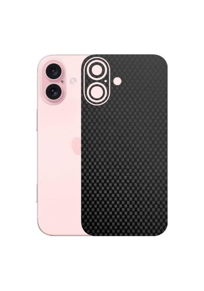 Kapps Iphone 16 İle Uyumlu Fiber Serisi Premium Arka Kapak Kaplama Kenarlar Yoktur 42734662