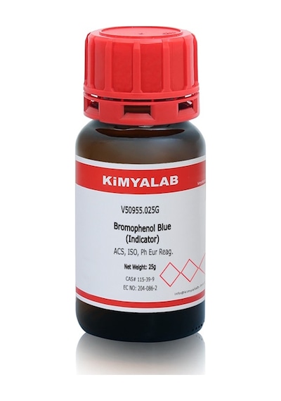 Kimyalab Bromofenol Mavisi İndikatör 25 G