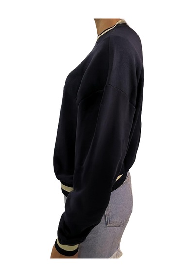 New Balance Lifestyle Kadın Sweatshirt Lacivert
