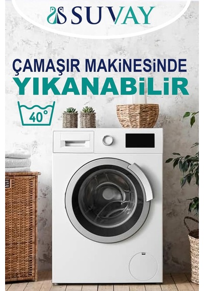 Boncuk Silikon Yastık 2'li 50x70 Cm 900 Gram Silikonlu Elyaf Dolgulu Beyaz Yastık
