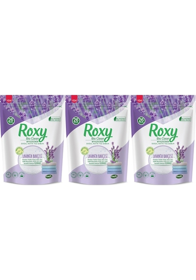 Dalan Roxy Bio Clean Matik Sabun Tozu 800GR Lavanta Bahçesi 3'lü