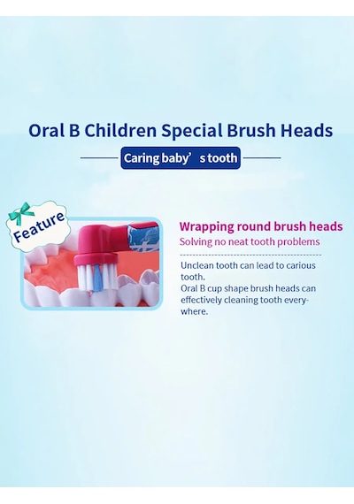 Oral-b Elektrikli Diş Fırçası D100k Çocuk Oral B Frozen 401248905
