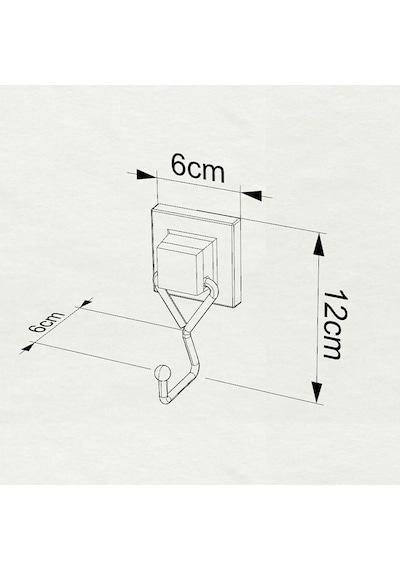 Tekno Tel Ef-237 Krom Tekli Askı Bornozluk Yapışkanlı/vidalı Deliksiz Metal Banyo Askılığı Parlak Krom