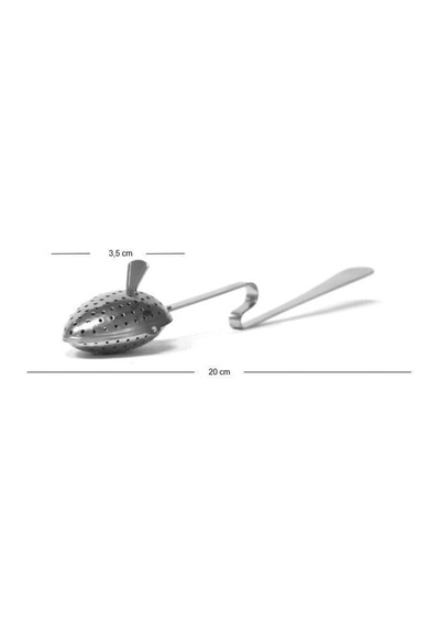 Paslanmaz Çelik Süzgeç Silver - Ba0015 Beta Tea
