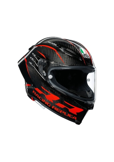 Agv Pista GP RR Performance Carbon Kapalı Kask Kırmızı Siyah