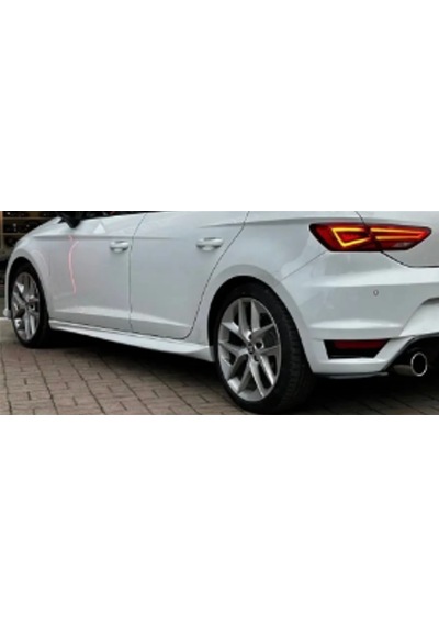 Seat Leon 2013-2020 Ls9r Nevada Beyaz Marspiyel Boyalı Plastik