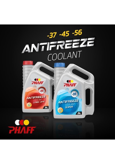 Phaff Antıfırız Mavı Organık 3 Lt -37 Derece
