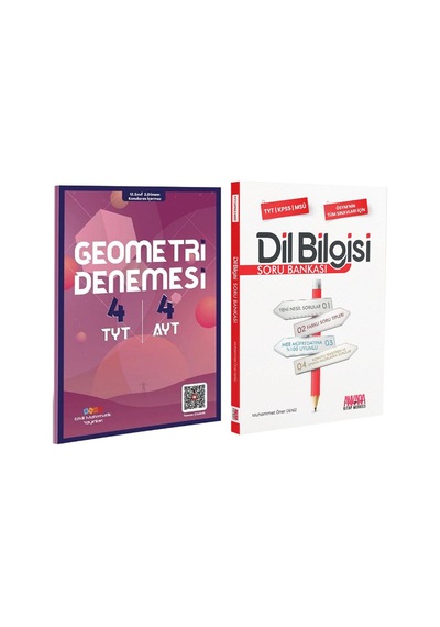Etkili Matematik Tyt Ayt Geometri Özel Baskı Deneme Ve Akm Dil Bilgisi Soru Bankası Seti 2 Kitap